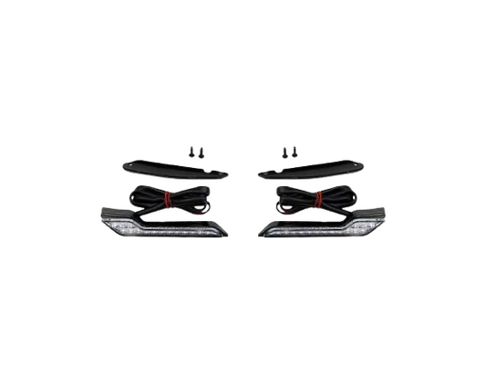 Barkbusters LED Running Lights - White - LED-002-03-WH