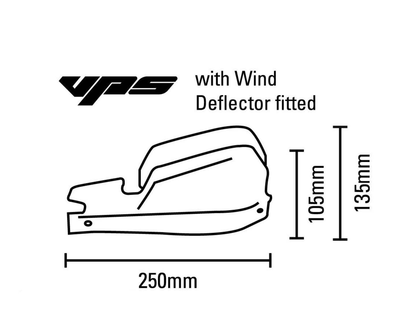 Barkbusters VPS Guards - Red - VPS-203-00-RD