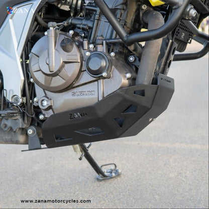 Bash Plate Black Aluminium for V-Strom 250 - ZANA, ZI-8227