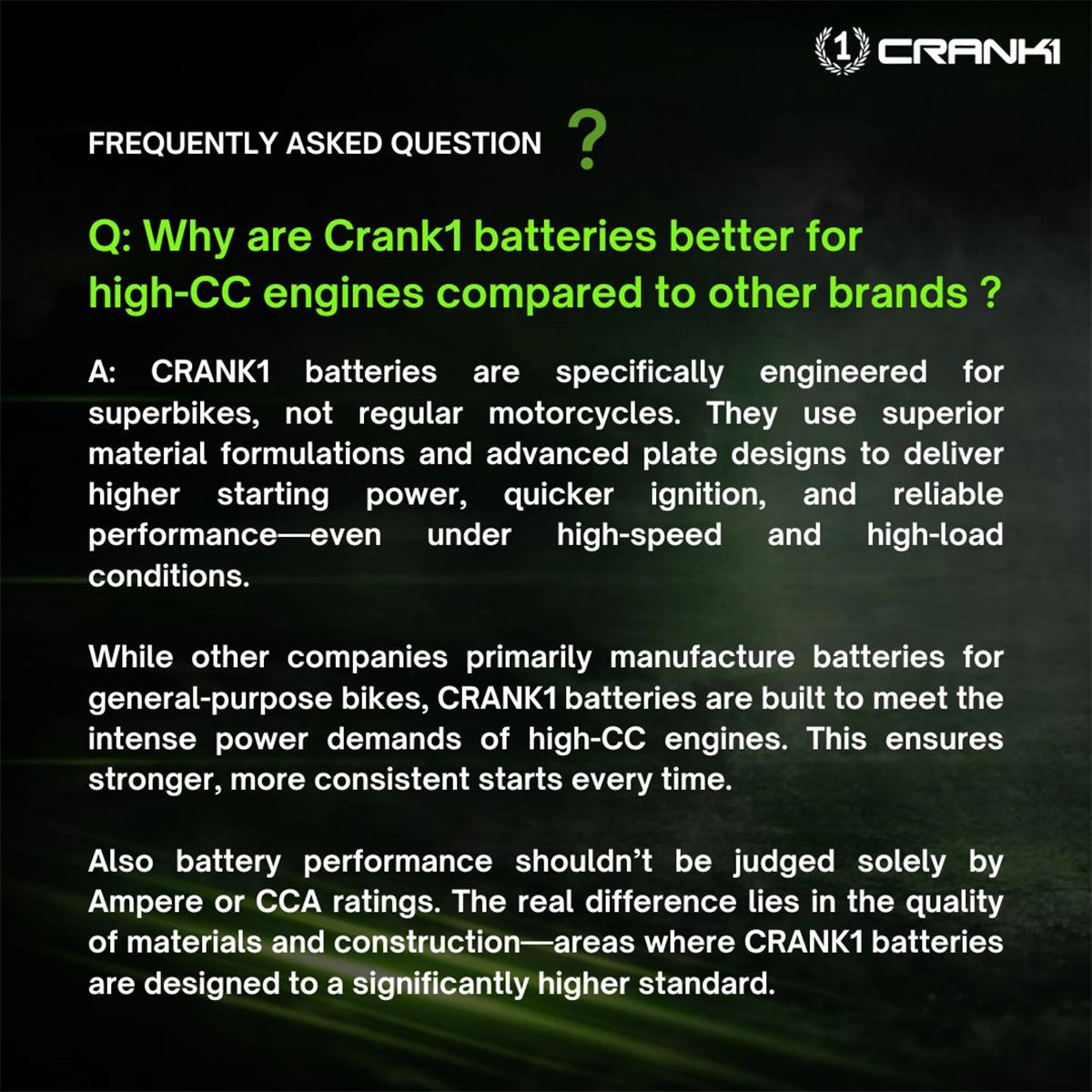 Battery For Ducati Monster 795 (2012-2025) - CB12B-BS - Factory Activated - CRANK1