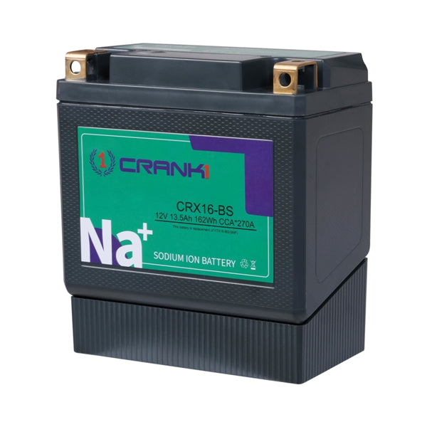 Battery For Triumph Tiger 800 XCX (2015-2020) - CRX16-BS - Sodium-Ion - Factory Activated - CRANK1