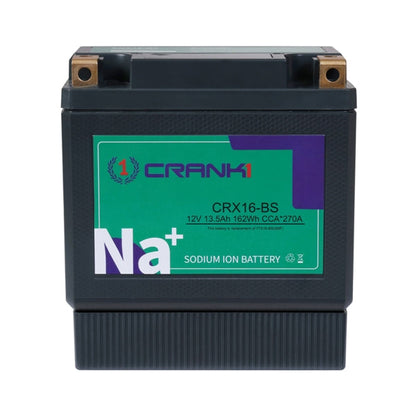 Battery For Triumph Tiger 800 XCX (2015-2020) - CRX16-BS - Sodium-Ion - Factory Activated - CRANK1