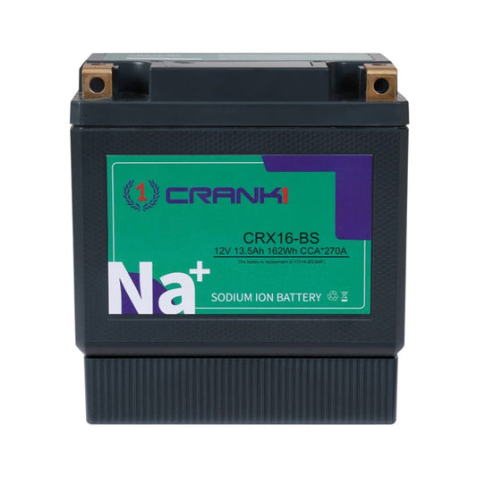 Battery For Triumph Tiger 800 XCX (2015-2020) - CRX16-BS - Sodium-Ion - Factory Activated - CRANK1