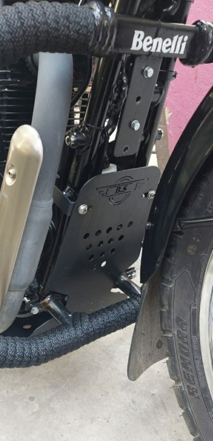 Benelli Baseplate In Stainless In Black