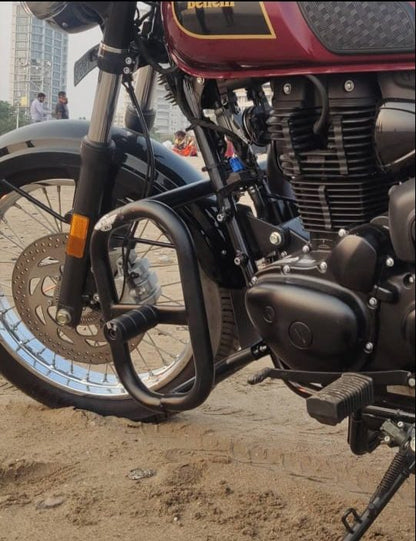 Benelli Slider Crush Guard In Stainless Steel- Power Coated