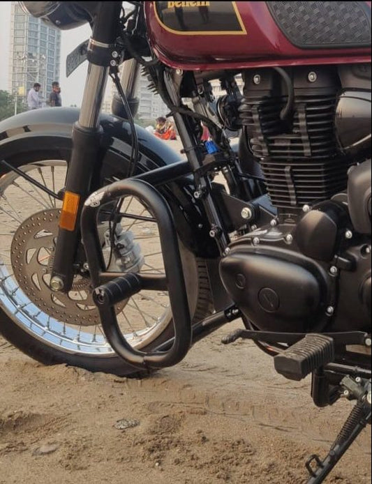 Benelli Slider Crush Guard In Stainless Steel- Power Coated