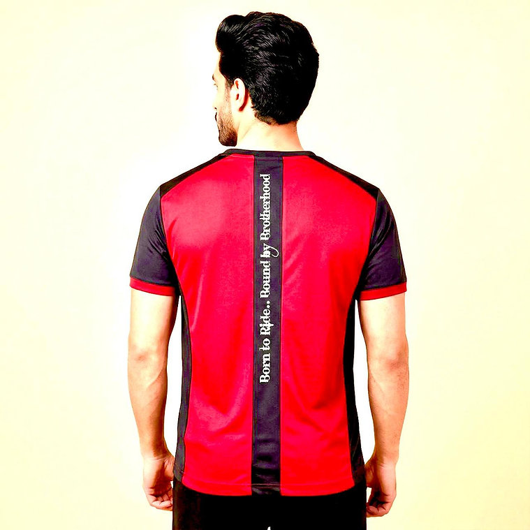 Biking Brotherhood T-Shirt - Maroon