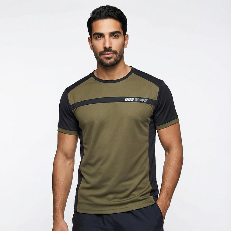 Biking Brotherhood T-Shirt - Olive Green