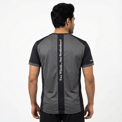 Biking Brotherhood T-Shirt - Grey