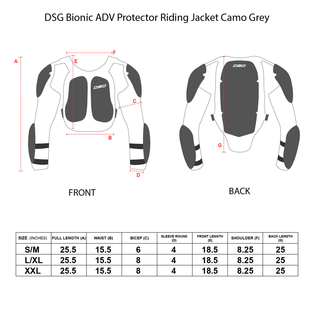 DSG Adv Riding Jacket Grey Black Yellow Flou - Riders Junction