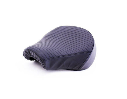 Black Pleated Seat Cover for Meteor 350-KXA00134