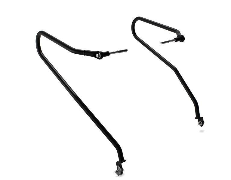 Black Soft Pannier Rails for Guerrilla 450 -KXA00478