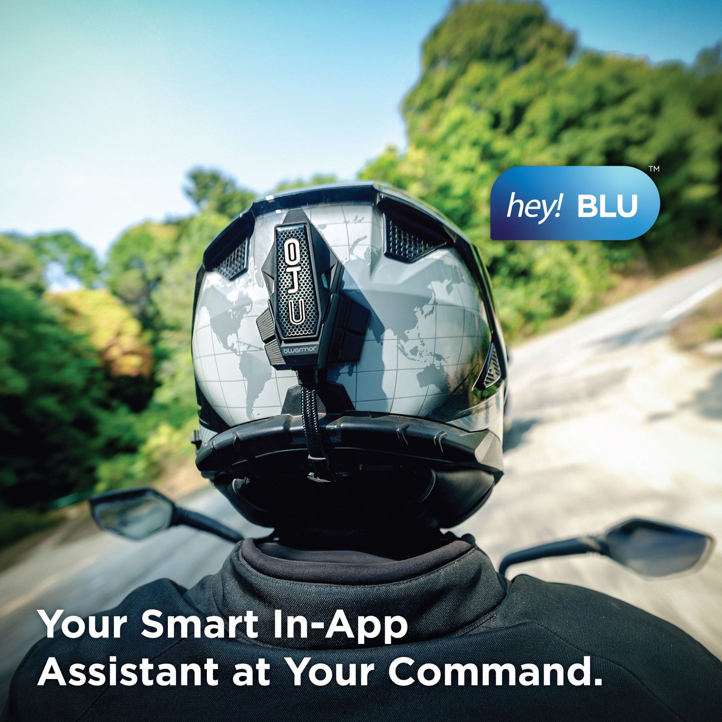 Bluarmor C40 Bluetooth Motorcycle Intercom