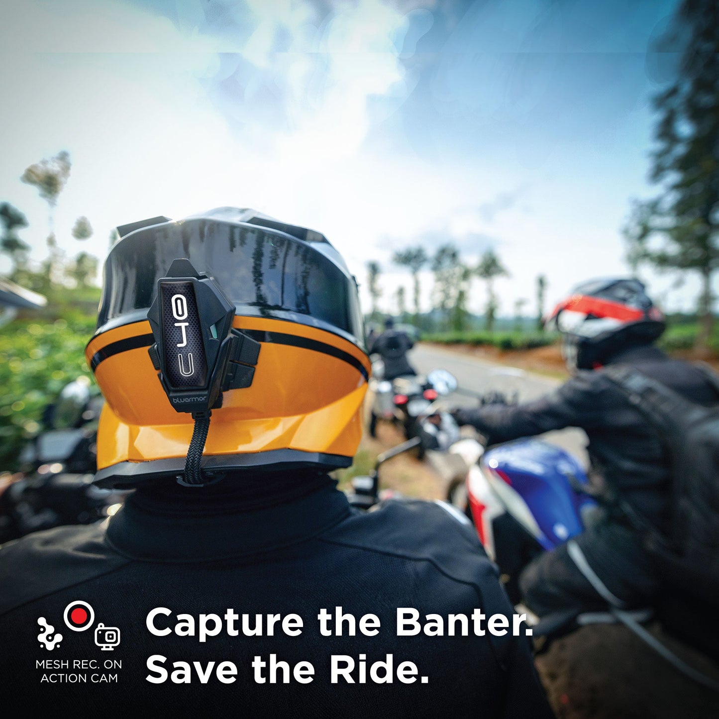 Bluarmor C40 Bluetooth Motorcycle Intercom