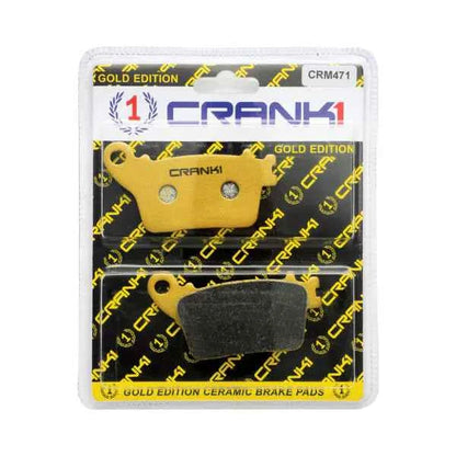 CRANK1 Ceramic Brake Pad for Rear Suzuki GSX-R750 (2012-2020)- CRM471