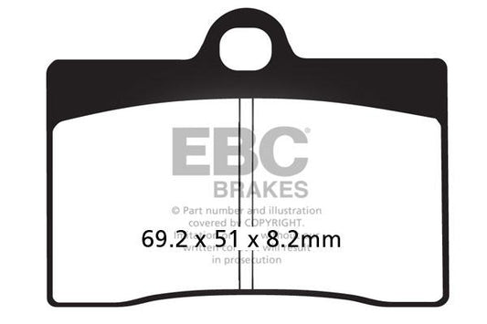 Brake Pads - EPFA095HH Extreme Pro- EBC-PER ROTOR - Riders Junction
