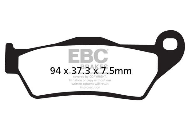 Brake Pads - EPFA181HH Extreme Pro- EBC-PER-ROTOR-Riders Junction
