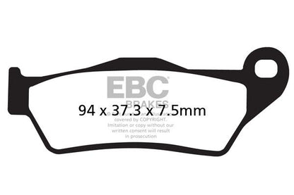 Brake Pads - EPFA181HH Extreme Pro- EBC-PER-ROTOR-Riders Junction