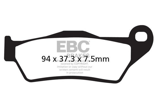 Brake Pads - EPFA181HH Extreme Pro- EBC-PER-ROTOR-Riders Junction