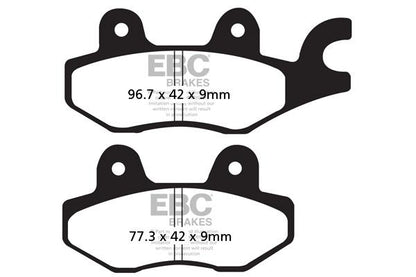 Brake Pads - EPFA197HH Extreme Pro- EBC-PER ROTOR - Riders Junction