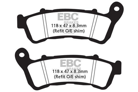Brake Pads - EPFA388HH Extreme Pro (PER ROTOR) - EBC - Riders Junction
