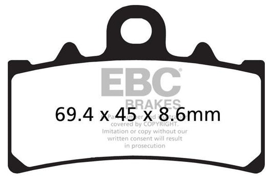 Brake Pads - EPFA606HH Extreme Pro PER ROTOR - EBC - Riders-junction