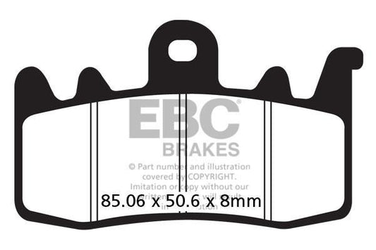 Brake Pads - EPFA630HH Extreme Pro PER ROTOR - EBC - Riders Junction