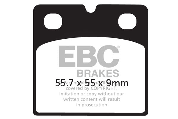 Brake Pads - FA018HH Fully Sintered - EBC - Riders Junction