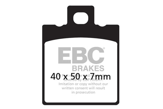 Brake Pads - FA047 Organic (1 PAIR) - EBC
