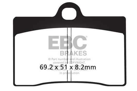 Brake Pads - FA095 Organic - EBC (Front)