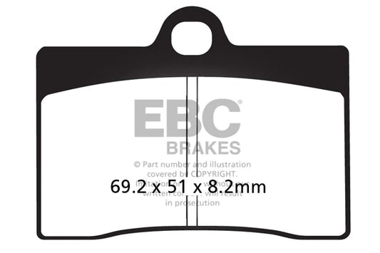 Brake Pads - FA095HH Fully Sintered - EBC (Front)