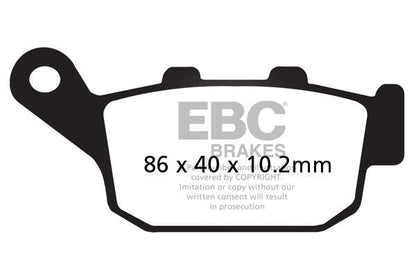 Brake Pads - FA140HH Fully Sintered - EBC - Riders Junction
