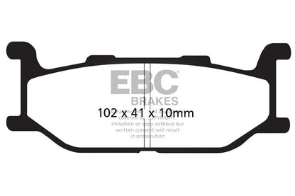 Brake Pads - FA179HH Fully Sintered - EBC - Riders Junction