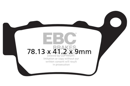 Brake Pads - FA208R Sintered - EBC (Rear)