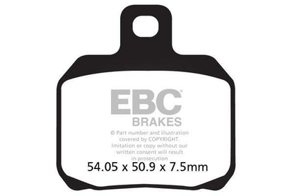 Brake Pads - FA266 Organic - EBC - Riders junction