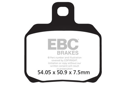 Brake Pads - FA266HH Fully Sintered - EBC - Riders junction