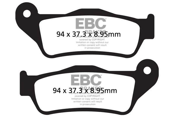Brake Pads - FA643HH Fully Sintered - EBC (Front)