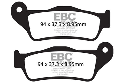 Brake Pads - FA643HH Fully Sintered - EBC (Front)