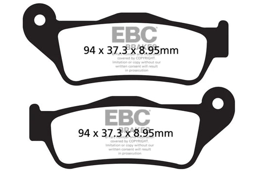 Brake Pads - FA643HH Fully Sintered - EBC (Front)