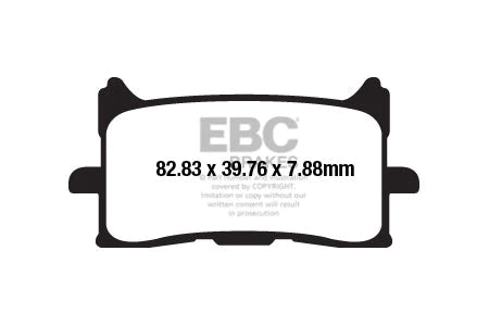Brake Pads - FA679HH Fully Sintered - EBC (Front)