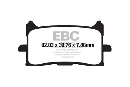 Brake Pads - FA679HH Fully Sintered - EBC (Front)