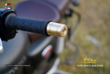 Pure Brass CNC Machined Bar Ends - Elite Series - Riders Junction