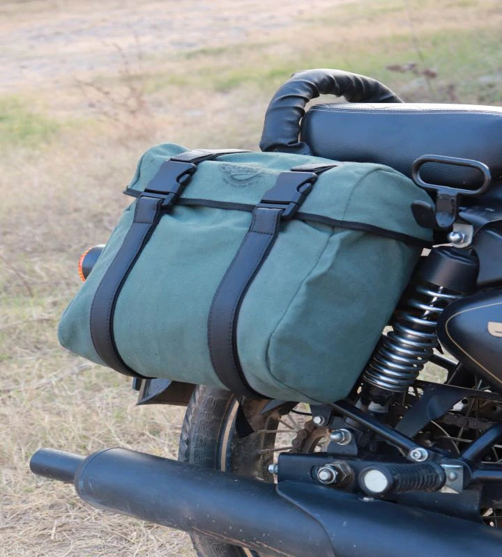 Buddy Single Side Canvas Bag (Olive Green)