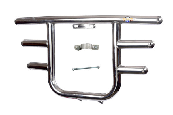 Bullet 3 Pipe Guard in Stainless Steel