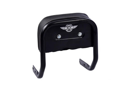 Bullet Backrest In Stainless Steel Black