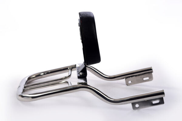 Bullet Backrest with Pu Seat in Stainless Steel