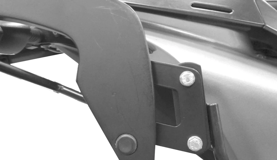C-Bow Sliding Brackets (5MM Horizontal) Chrome - Hepco Becker - 710630 00 02