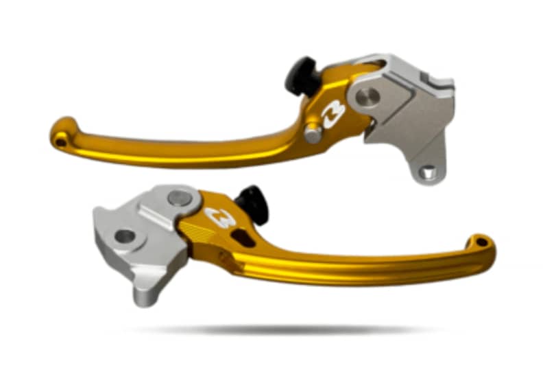 RCB S3 Series Lever Set Yamaha R15V3 MT15 01LV287 ( GOLD ) - Riders Junction
