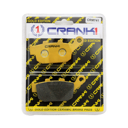 CRANK1 Brake Pad For Rear Triumph Tiger-800-CRM741