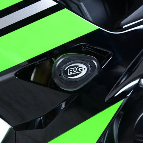 R&G Crash Protector Aero Style for Kawasaki Z650 '17- '24, Z650RS '21- '24, Ninja 650 '17- '24 - CP0416BL